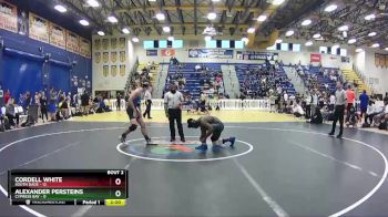 160 lbs Quarterfinals (8 Team) - Alexander Persteins, Cypress Bay vs Cordell White, South Dade