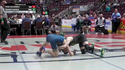 121 lbs Consi 3 - Titus Colangelo, Franklin Regional vs Teagan Caciolo, Emmaus