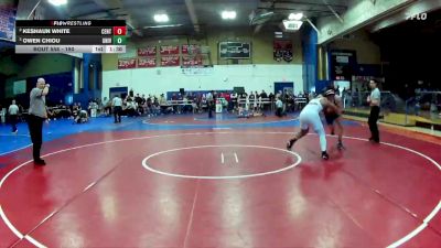 190 lbs Semifinal - Owen Chiou, University vs Keshaun White, Centennial (Corona)