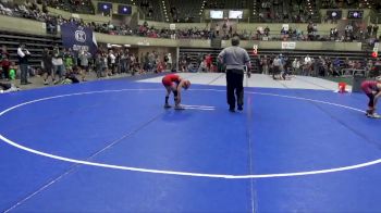 80 lbs Champ. Round 2 - Vernon Karl, Crass Trained vs Lukas Hogen, Mankato Mustangs