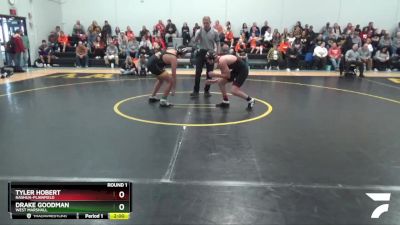 JV-13 lbs Round 1 - Drake Goodman, West Marshall vs Tyler Hobert, Nashua-Plainfield