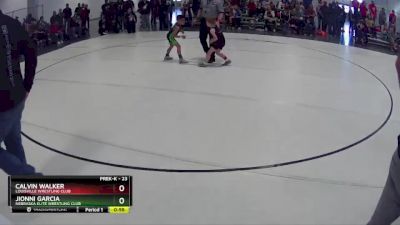 23 lbs Semifinal - Jionni Garcia, Nebraska Elite Wrestling Club vs Calvin Walker, Louisville Wrestling Club