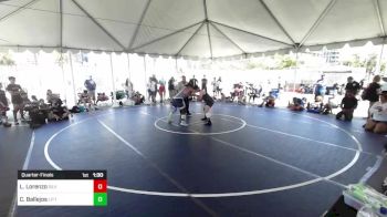 165 lbs Quarterfinal - Layla Lorenzo, Silverback WC vs Chrystina Ballejos, Little Deer Wrestling