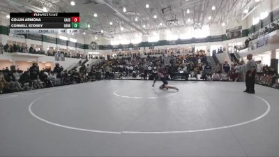 150 lbs Round 1 (16 Team) - Cornell Storey, Charles Drew vs Collin Armona, Cass