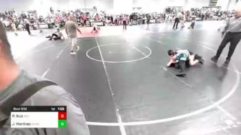 86 lbs Round Of 16 - Paul Ruiz, Red Wave vs Jayden Martínez, Hermiston WC