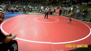 46 lbs Round Of 32 - Kyng Walker, HURRICANE WRESTLING ACADEMY vs Camila Ramirez, Mat Demon Wrestling Club