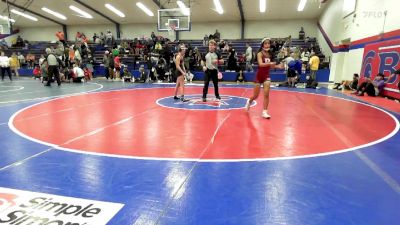 102 lbs 3rd Place - Marley Roca, Perry Girls Wrestling Club vs Taylor Archuleta, Sallisaw HS