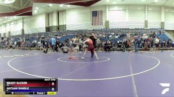 120 lbs Quarterfinal - Brady Slicker, PA vs Nathan Randle, IL