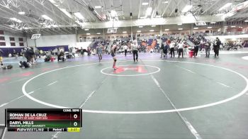 133 lbs Cons. Semi - Roman De La Cruz, University Of Saint Mary (KS) vs Daryl Mills, Missouri Baptist University