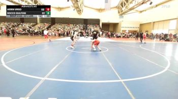 87-J lbs Consolation - Aiden Urgo, Old Bridge Wrestling Club vs Rocco Bulfoni, Olympic