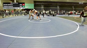 285 lbs Consi Of 32 #1 - Siaosi Tupuola, Mountain Crest vs Tomasi Hasson, Davis