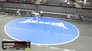 168 lbs Cons. Round 4 - Jay Thompson, Herriman High School vs Archer Gale, Woods Cross