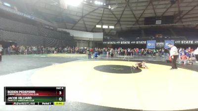 59 lbs Cons. Round 2 - Jacob Hilliard, Twin City Wrestling Club vs Boden Pedeferri, Cherry Creek Wrestling Club