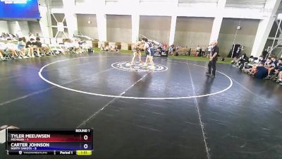 285 lbs Round 1 (8 Team) - Tyler Meeuwsen, Michigan vs Carter Johnson, North Dakota