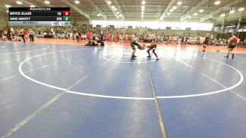 132 lbs Rr Rnd 2 - Bryce Glaze, The Asylum Red vs Jake Amiott, SENC Elite