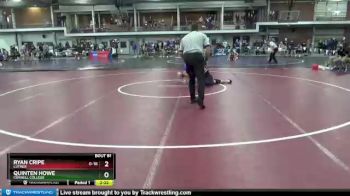 141 lbs Quarterfinal - Quinten Howe, Cornell College vs Ryan Cripe, Luther