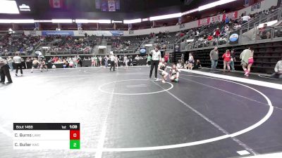 122.6 lbs Semifinal - Connie Burns, Lawrence Elite vs Cecillia Buller, Knights Wrestling Club