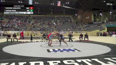 175 lbs Cons. Round 3 - Abram Ross, Ohio County vs George Lemaster, Martin County High School