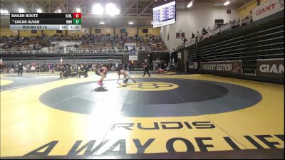 190 lbs Round Of 16 - Bailen Boutz, Archbishop Curley vs Lucas Alvan, Nmh