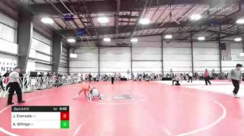 132 lbs Consi Of 16 #1 - Jay Eversole, TN vs Aidan Gillings, NY