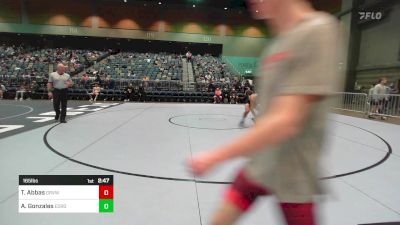 165 lbs Round Of 32 - Tanner Abbas, Grand View vs Andres Gonzales, Eastern Oregon University