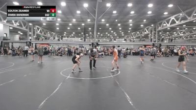 72 lbs Placement (4 Team) - Owen Swiernik, 84 Athletes vs Colton Zeamer, Wayne Danger