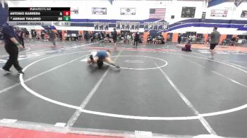 165 lbs Champ. Round 2 - Adrian Tinajero, JW North vs Antonio Barrera, Alta Loma