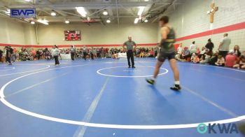 119 lbs Round Of 16 - Tsi-Sdu Christie-Vangen, Fort Gibson Youth Wrestling vs Luke Mendez, NORTH DESOTO WRESTLING ACADEMY