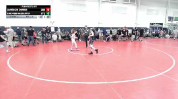 75 lbs Round Robin 1 - Jameson Domer, Carrollton Warriors - MS vs Lincoln Nazelrod, WV Lunatics - MS