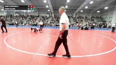 120 lbs 7th Place - Gabe Campanelli, PA vs Aiden Jalajel, OK