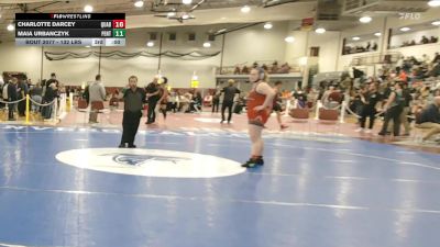 185 lbs Consolation - Cecilia Lieber, East Longmeadow vs Makayla Butler, Mahar