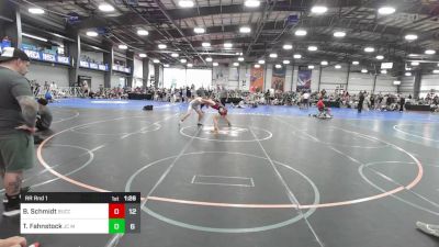 132 lbs Rr Rnd 1 - Beau Schmidt, Buccaneers WC vs TY Fahnstock, JC Mat Rats