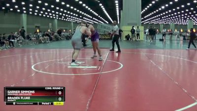 285 lbs Cons. Round 4 - Garner Simmons, Wisconsin-Whitewater vs Braden Fluke, Averett