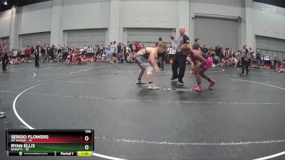 170 lbs Round 1 (10 Team) - Ryan Ellis, Bandits vs Sergio Flowers, MF Savage