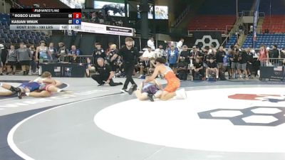 190 lbs Champ. Rd Of 64 - Rosco Lewis, Oklahoma vs Kasjan Wnuk, Connecticut