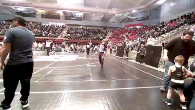 46 lbs Consi Of 16 #2 - Hank Hurd, Pawhuska Elks Takedown vs Maxwell Cash, Broken Arrow Wrestling Club