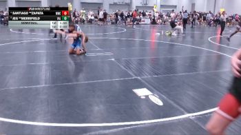 100 lbs Semifinal - Jeg **Merrifield, Valebound vs Santiago **Zapata, Matlife Wrestling Club