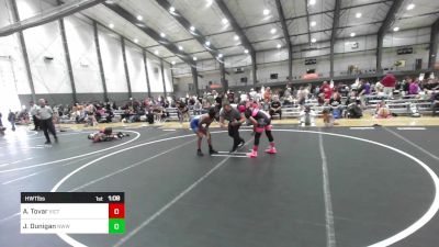 Final - Ariana Tovar, Victory Wrestling-Central WA vs Jordan Dunigan, Nwwc
