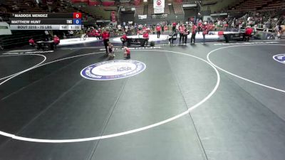 75 lbs 7th Place Match - Maddox Mendez vs Matthew Hunt, Terminators Wrestling Club