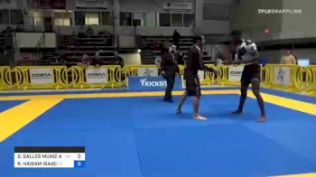 GABRIEL SALLES MUNIZ ALMEIDA vs RIDA HAISAM ISAAC 2020 American National IBJJF Jiu-Jitsu Championship