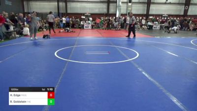 120 lbs Round Of 16 - Hunter Edge, Frost Gang vs Ryan Goldstein, The Shop