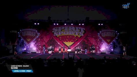 Cheer Extreme - Raleigh - Shine [2025 L1.1 Mini - PREP Day 1] 2025 Spirit Sports Myrtle Beach Nationals