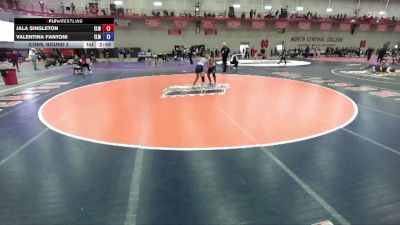 117 B Cons. Round 2 - Jala Singleton, Elmhurst vs Valentina Fantoni, Elmhurst
