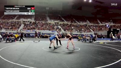 138-D2 Quarterfinal - Taytum Nelson, Morenci High School vs Kaytlin LaDuke, Snowflake High School