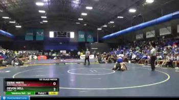 195 lbs Finals (2 Team) - Derik Mirts, Northwest Guilford vs Devon Bell, Laney