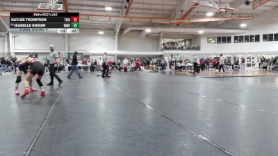 120 lbs Cons. Round 4 - Isabelle Singer, Huntley vs Kaylee Thompson, Teays Valley High School