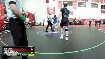 190 lbs Quarterfinal - Lincoln Shulaw, St Francis De Sales (Columbus) vs Tom Cook, Olentangy Liberty
