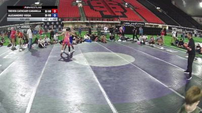 120 lbs Treven Cathcart-Cabanilla, Hawaii 14U Boys vs Alejandro Vega, Idaho 14U Boys