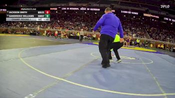 D2-190 lbs Champ. Round 1 - Jackson Smith, Middleville Thornapple Kellogg vs SanDreiko Williams, Flint Kearsley
