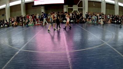 100 lbs Quarters - Aukai Walsh, Hawaii vs Roland Fields, Arizona